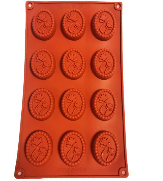 Silicone mini date palm baking mold