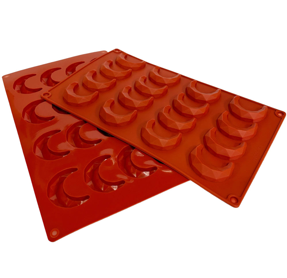 Silikon-Backform – 3D-Mond