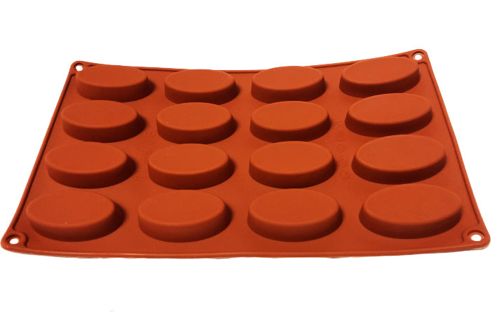 Silikonbackform Mini-Oval