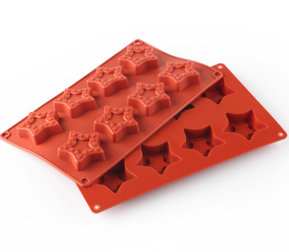 Moule de cuisson en silicone étoile