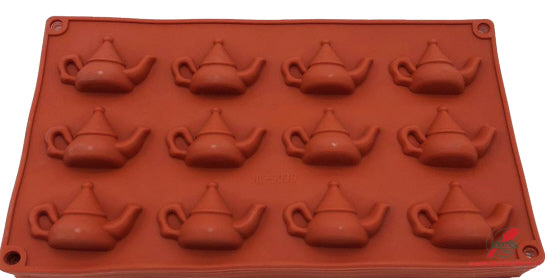 Silicone teapot baking mold
