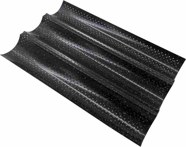 Baking tray - Rectangular - For baking baguette - 38 x 24.5 cm