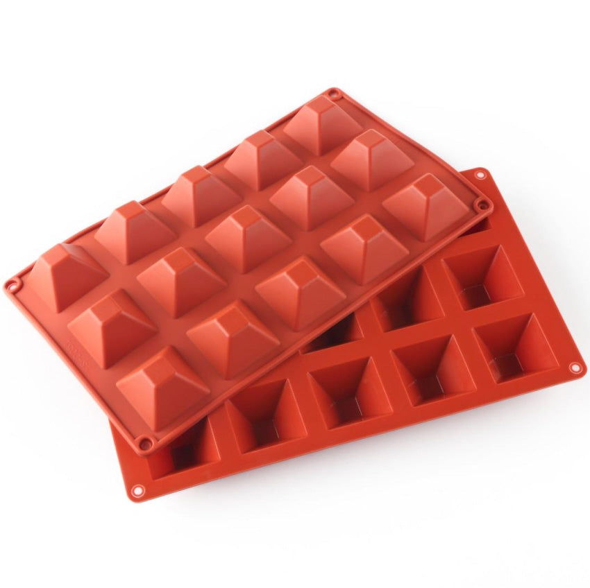 Moule à pâtisserie en silicone pyramide