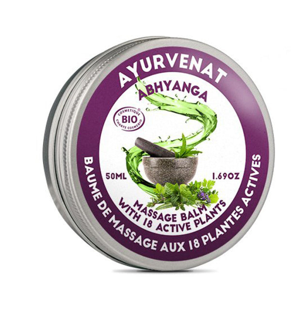 Baume de massage ayurvédique aux 18 herbes BIO