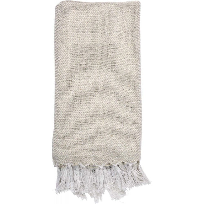 Beige throw 125x150cm