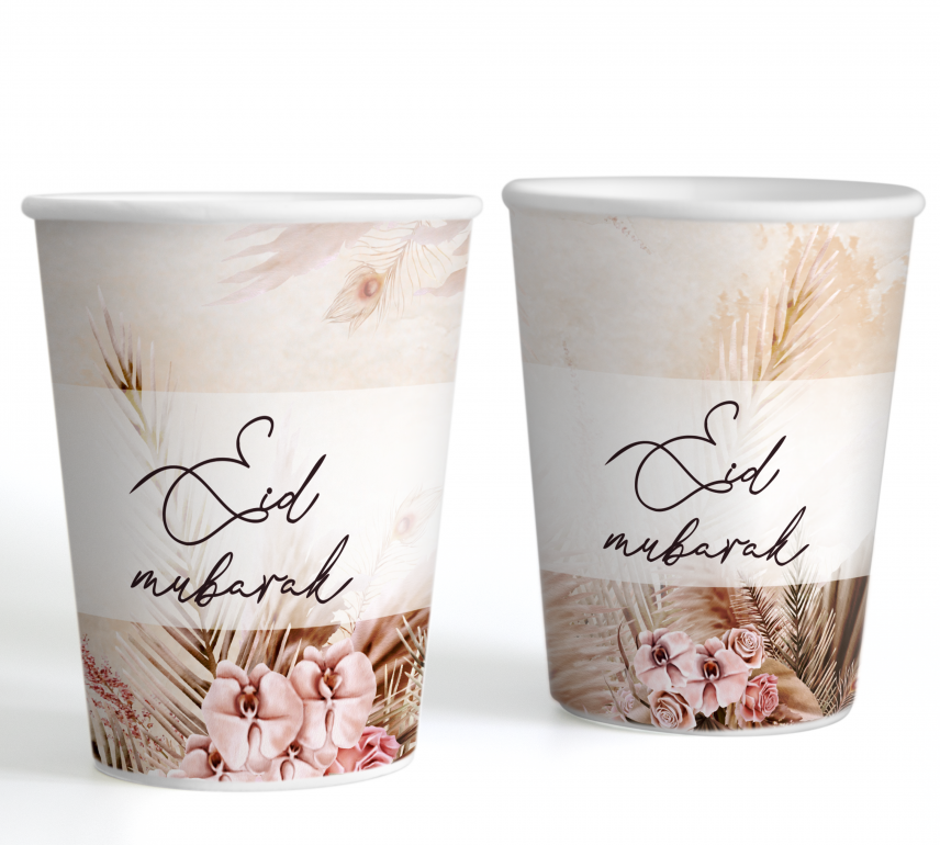 Lot de 6 gobelets Aïd Moubarak - Bohème Chic