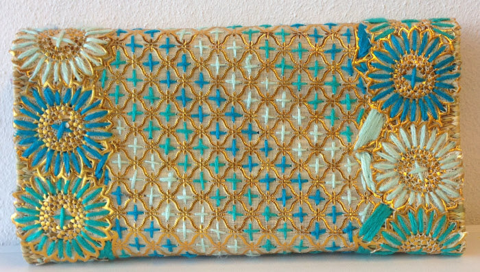 Flower Clutch-Handtasche