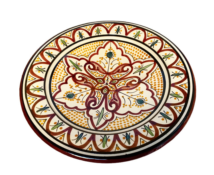 Moroccan plate Ø 25