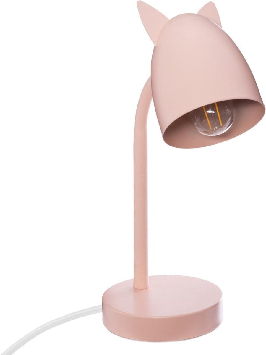 Desk Lamp with Ears - 18 x 12.5 x 31 cm - Pink
