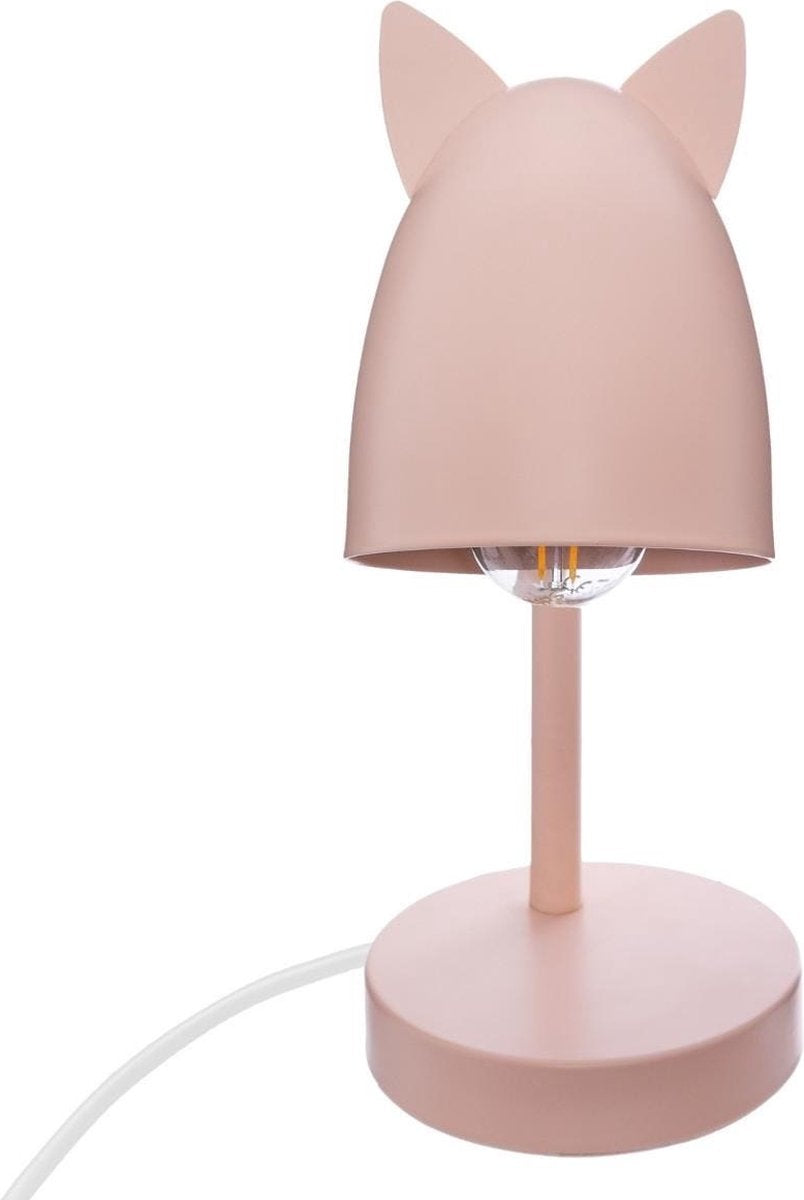 Desk Lamp with Ears - 18 x 12.5 x 31 cm - Pink