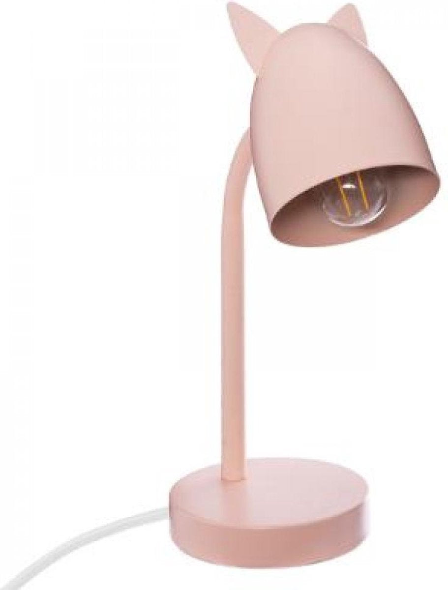 Desk Lamp with Ears - 18 x 12.5 x 31 cm - Pink