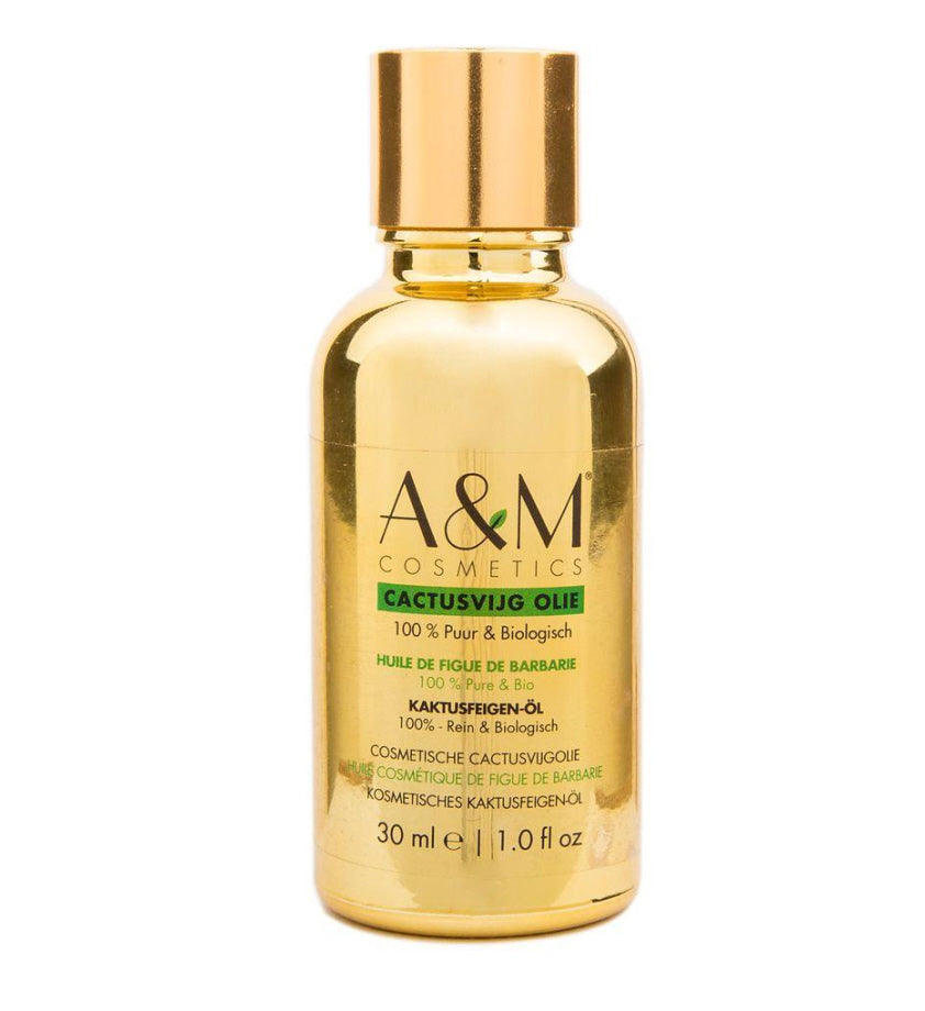 Cactusvijgolie koudgeperst – 100% natuurlijk, voor huid, haar en nagels, 30 ml