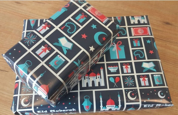 Eid Mubarak wrapping paper