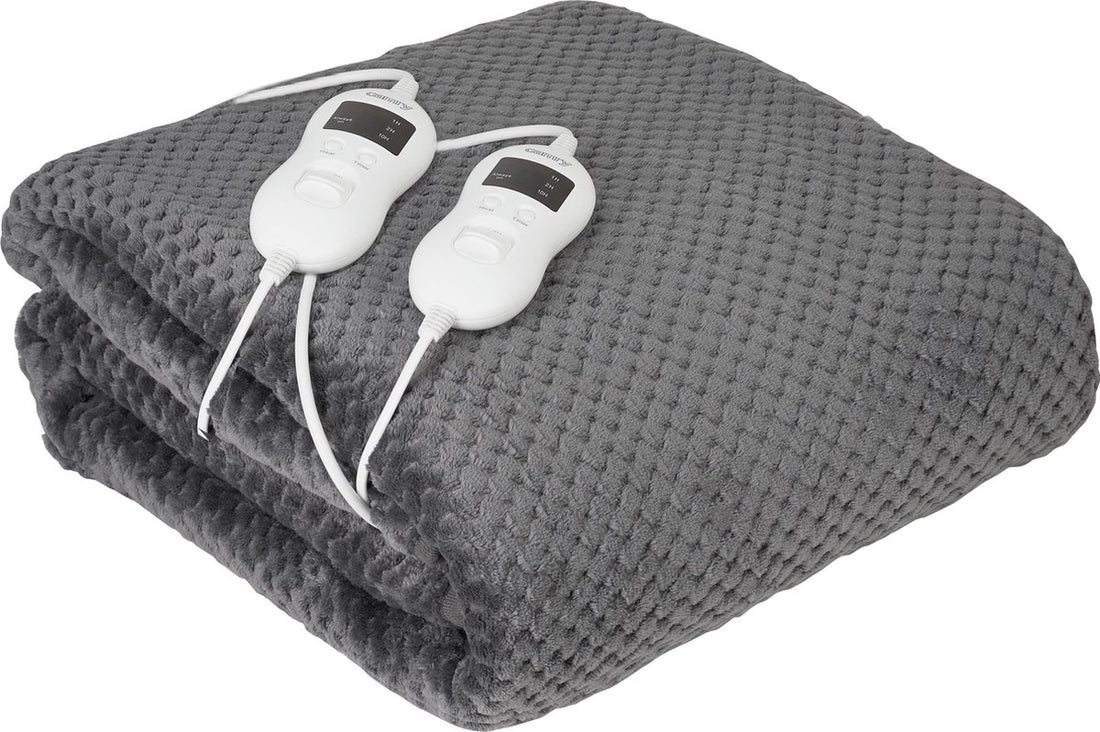 Camry CR 7417 - Couverture chauffante - 2 personnes - surmatelas chauffant - minuterie