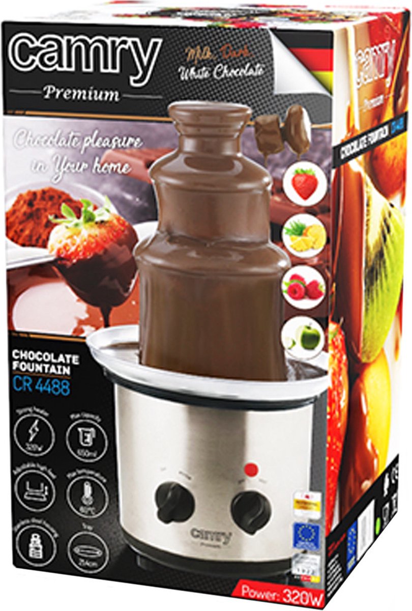 Chocolade fontein - RVS