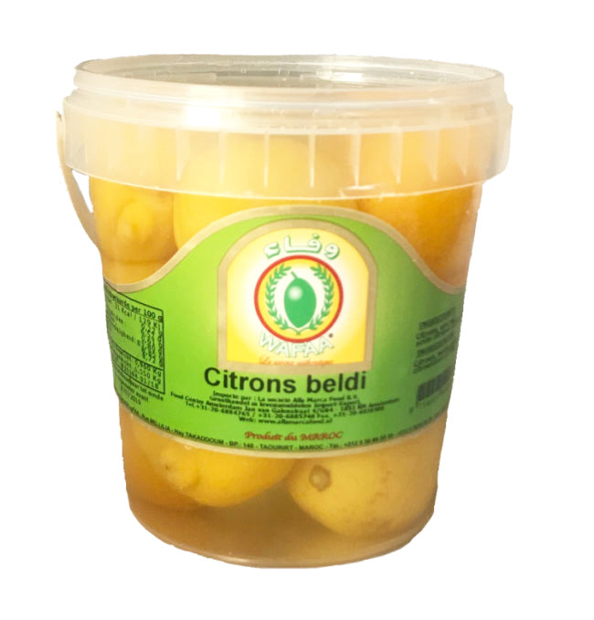 Preserved lemons Citrons Beldi
