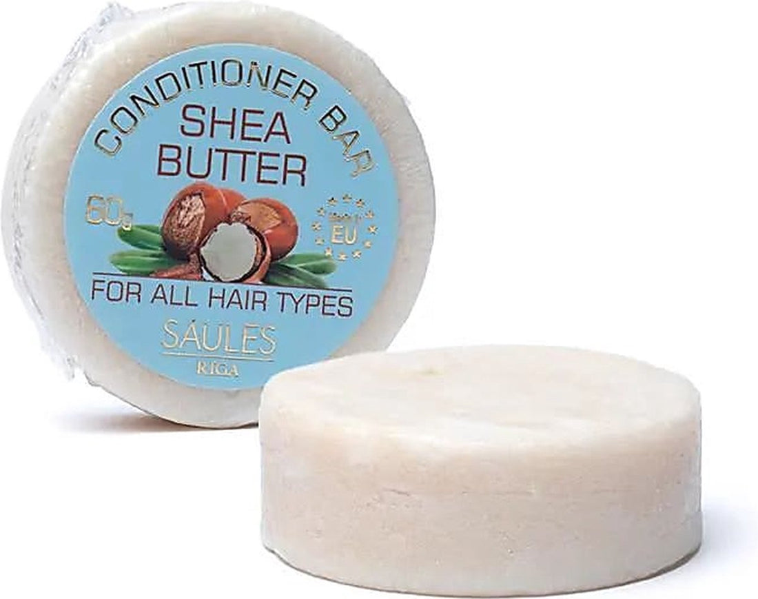 Natuurlijke conditioner bar met sheaboter – handgemaakt, alle haartypes