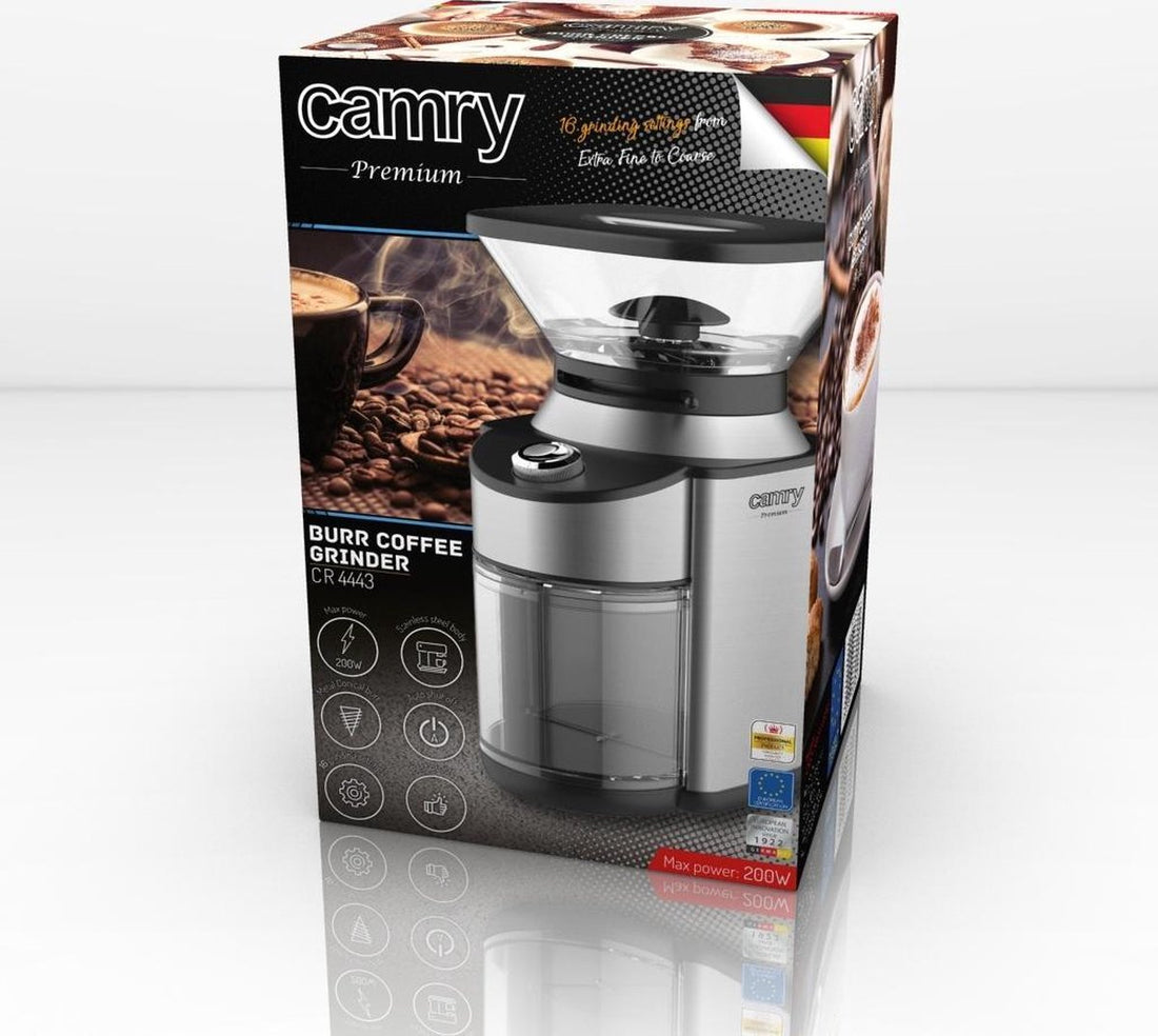 Camry CR 4443 Conical Burr Coffee Grinder