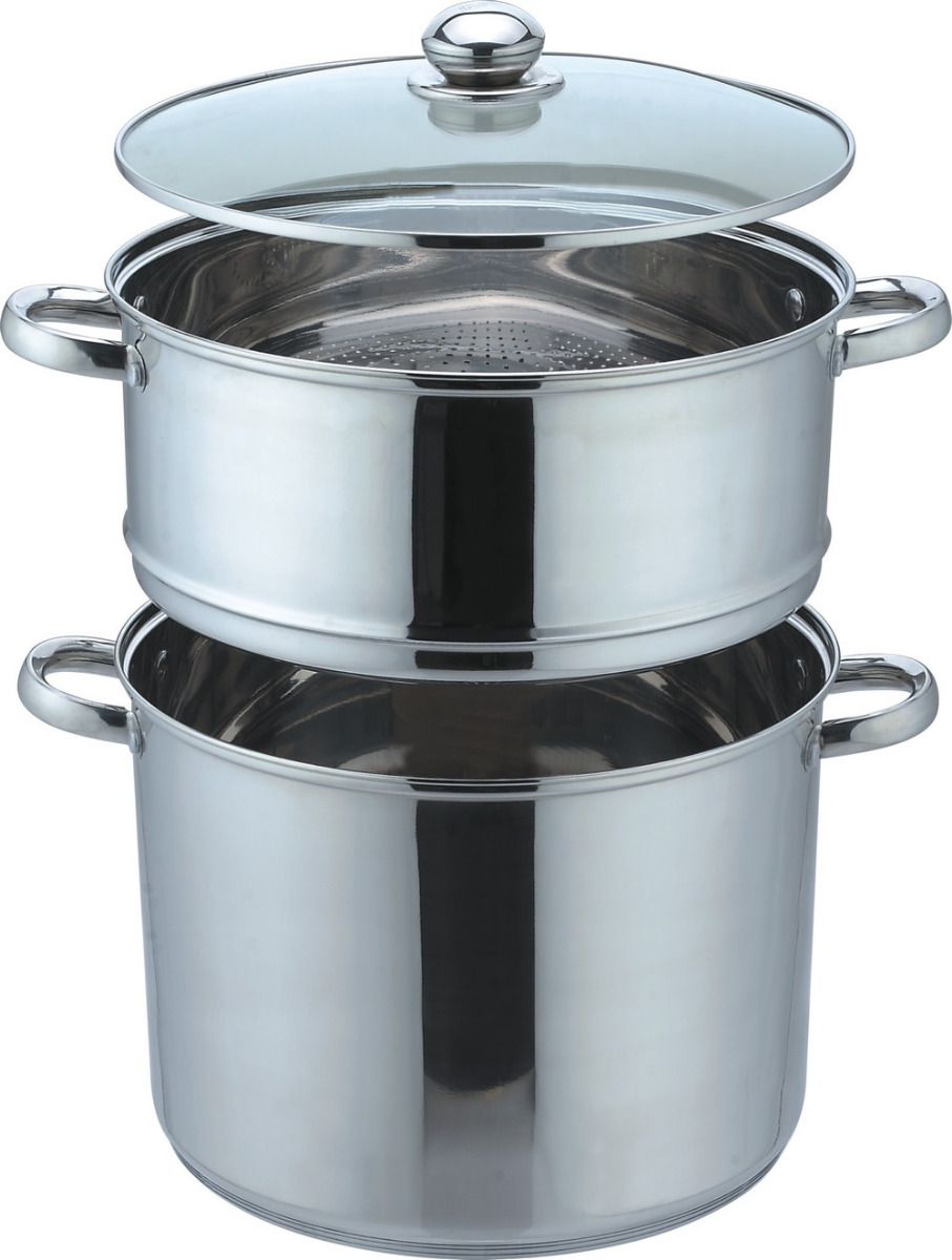Couscoussier RVS 3-delig – Marokkaanse couscous pan, ook inductie, 4 tot 15 L – foto 2