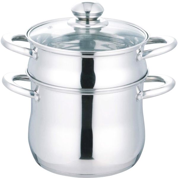Couscouspan RVS – stoompan voor couscous, ook voor inductie, 4 tot 16 liter – foto 14