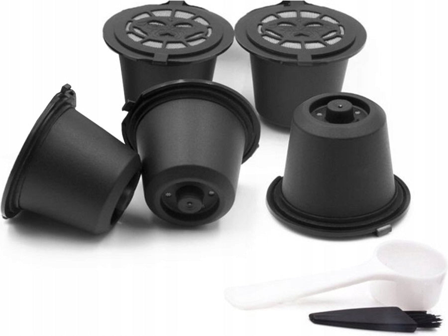 Reusable Nespresso Coffee Pod - Refillable Nespresso Coffee Capsules - 5 Pieces