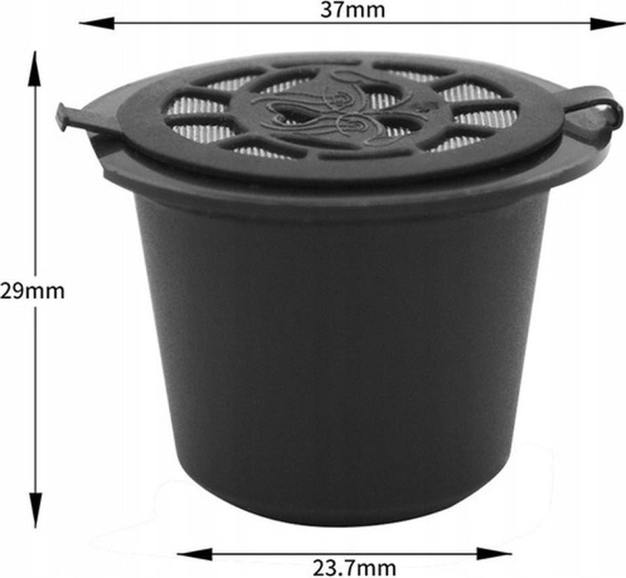 Reusable Nespresso Coffee Pod - Refillable Nespresso Coffee Capsules - 5 Pieces