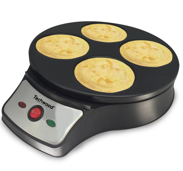 Crêpière 2-en-1 – Machine à crêpes avec plaques interchangeables Ø 28 cm