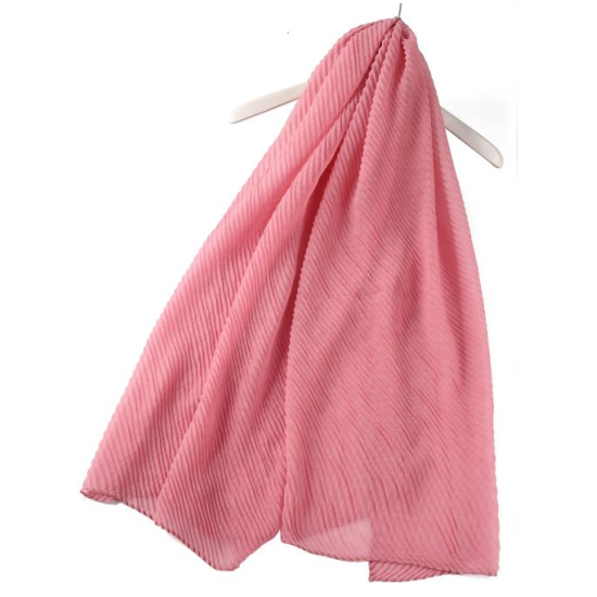 CRINKLE PLAIN scarf