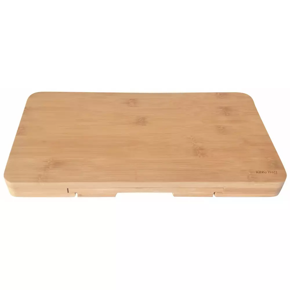 KINGHoff Bamboo Cheese Board with Accessories – Multiple Colors