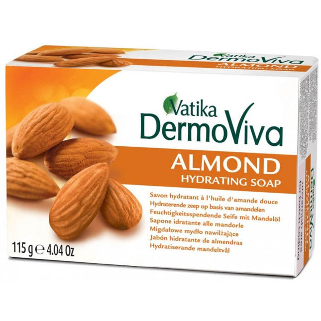 Vatika DermoViva Almond Soap – amandelzeep, 115 g