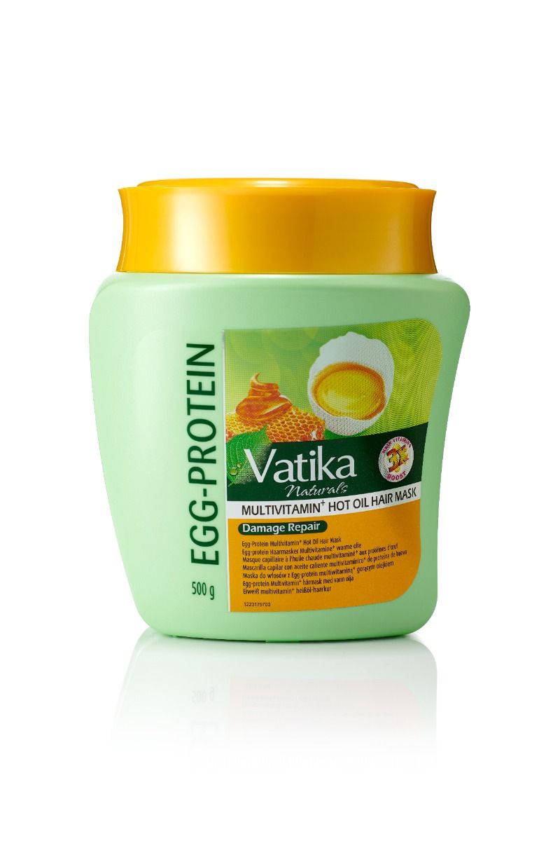 Dabur Vatika Naturals Egg Protein Deep Conditioning Mask 500g