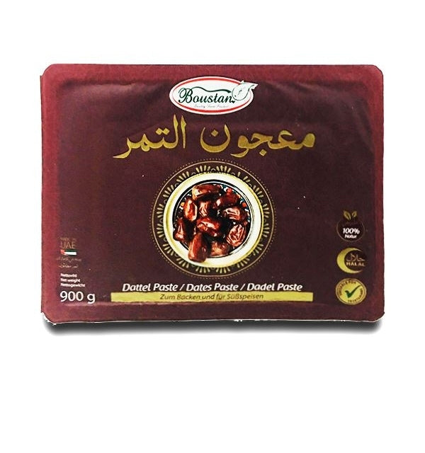 Boustan dadelpasta 900 gram – voor taart, koekjes, cake en gebak