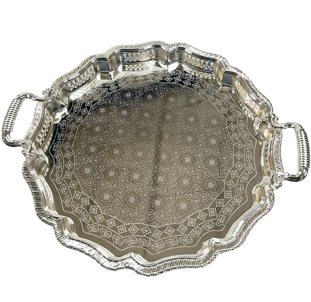Tray with wavy high edge 44 cm - Sinia
