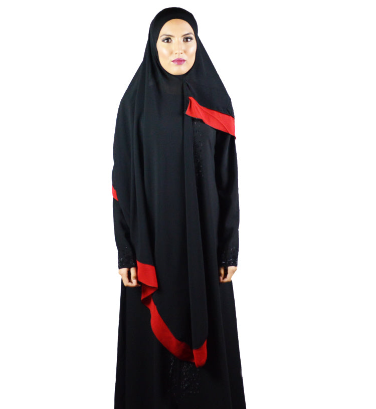 Hijab Instant en Mousseline Prêt-à-porter