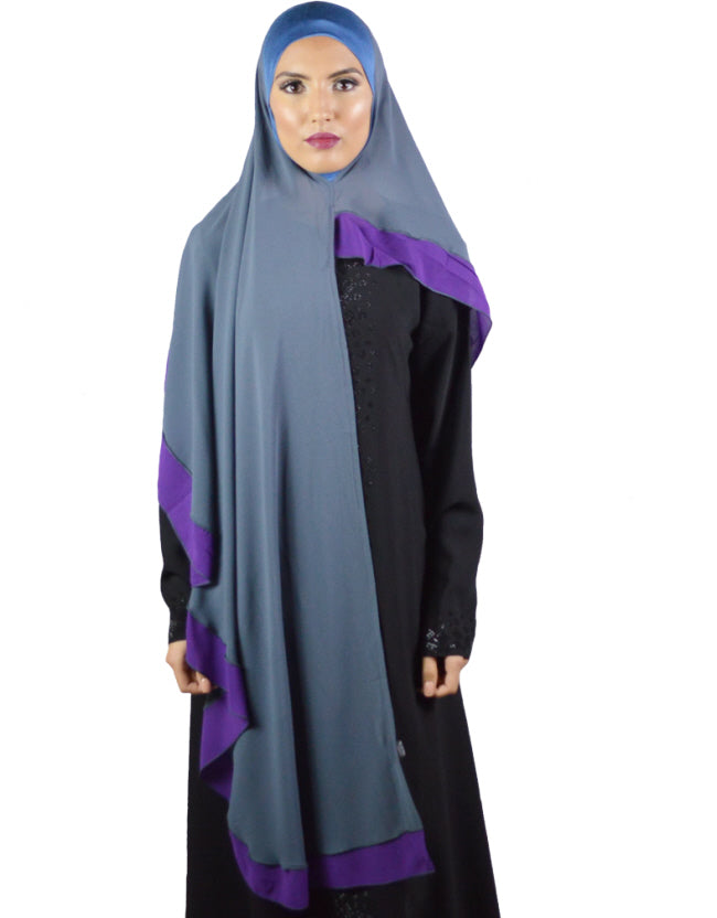 Hijab Instant en Mousseline Prêt-à-porter