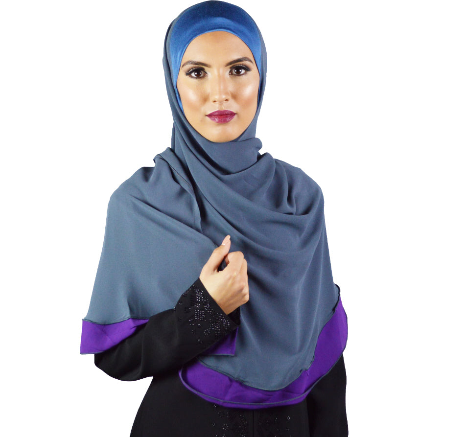 Hijab Instant en Mousseline Prêt-à-porter