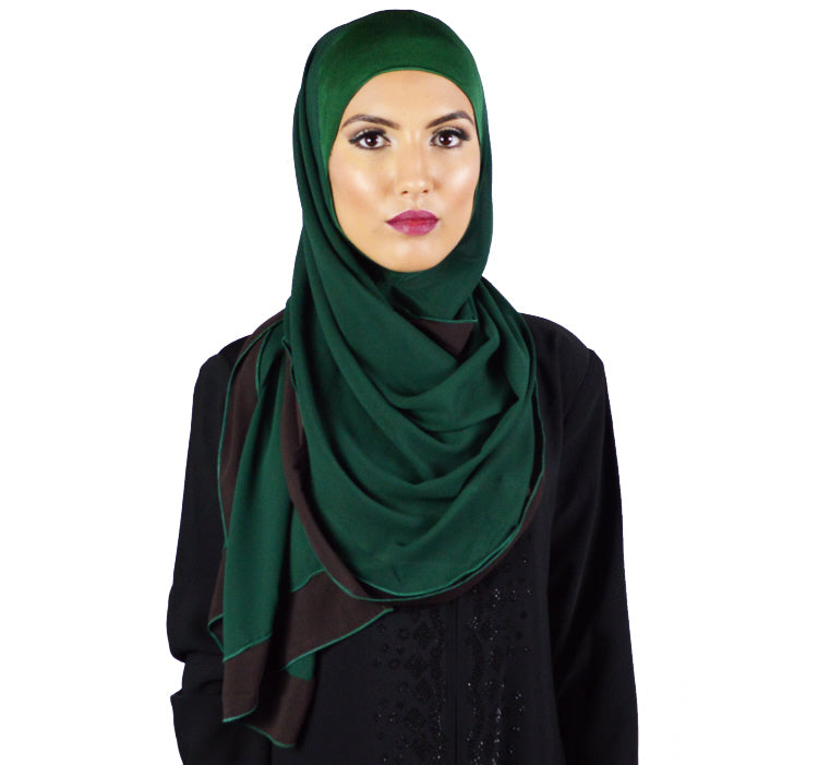 Hijab Instant en Mousseline Prêt-à-porter