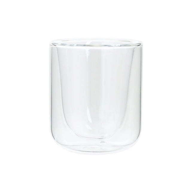 Doppelwandiges Kaffeeglas 200 ml, transparent
