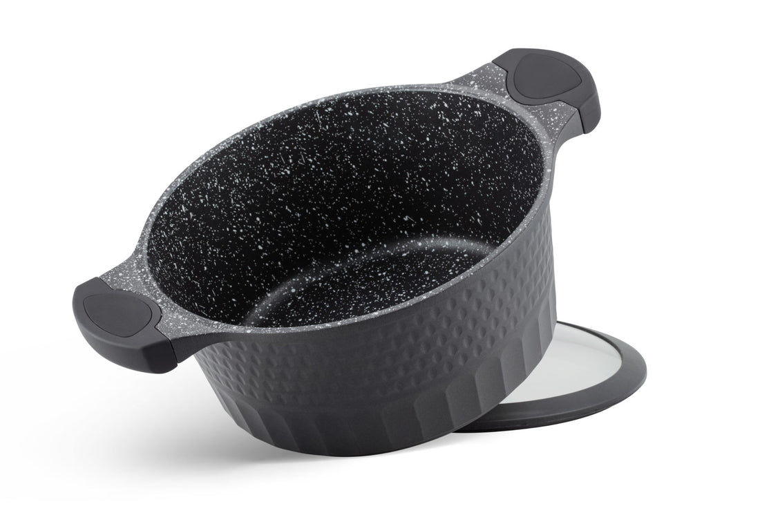 Edenberg Luxe10-Delige Keramische/Marmeren coating Pannenset