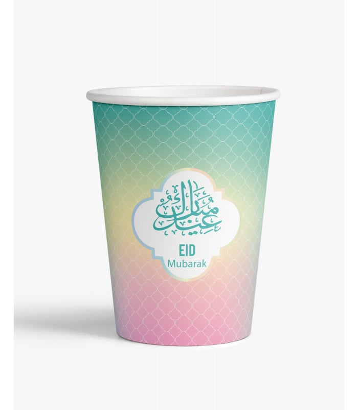 EID CUP PASTEL COLORS (SET OF 6)