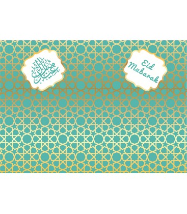 EID MUBARAK TISCHSETS (6ER-SET) - MINZE