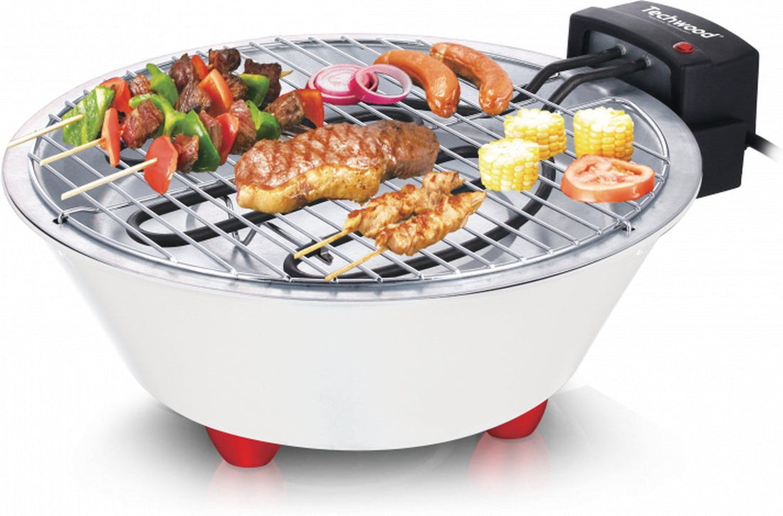 Techwood - 801 - Elektrogrill - Ø31 cm - Tischgrill - kompakt und leicht