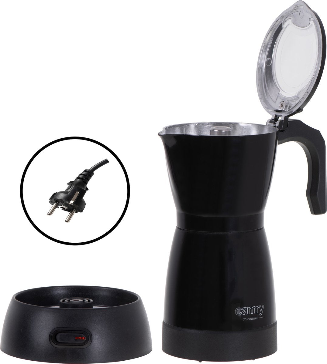 Elektrische Mokkakanne - 300 ml - für 6 Tassen