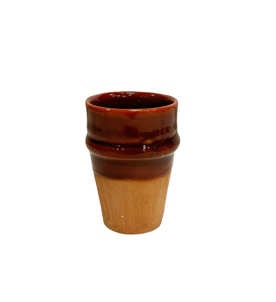 Marokkanische halbglasierte Espressotassen 70 ml