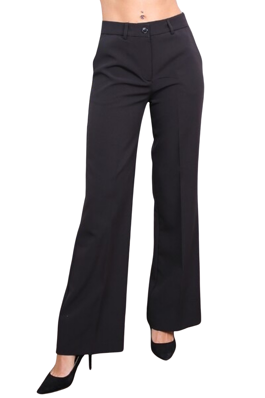 Wide-Leg Trousers