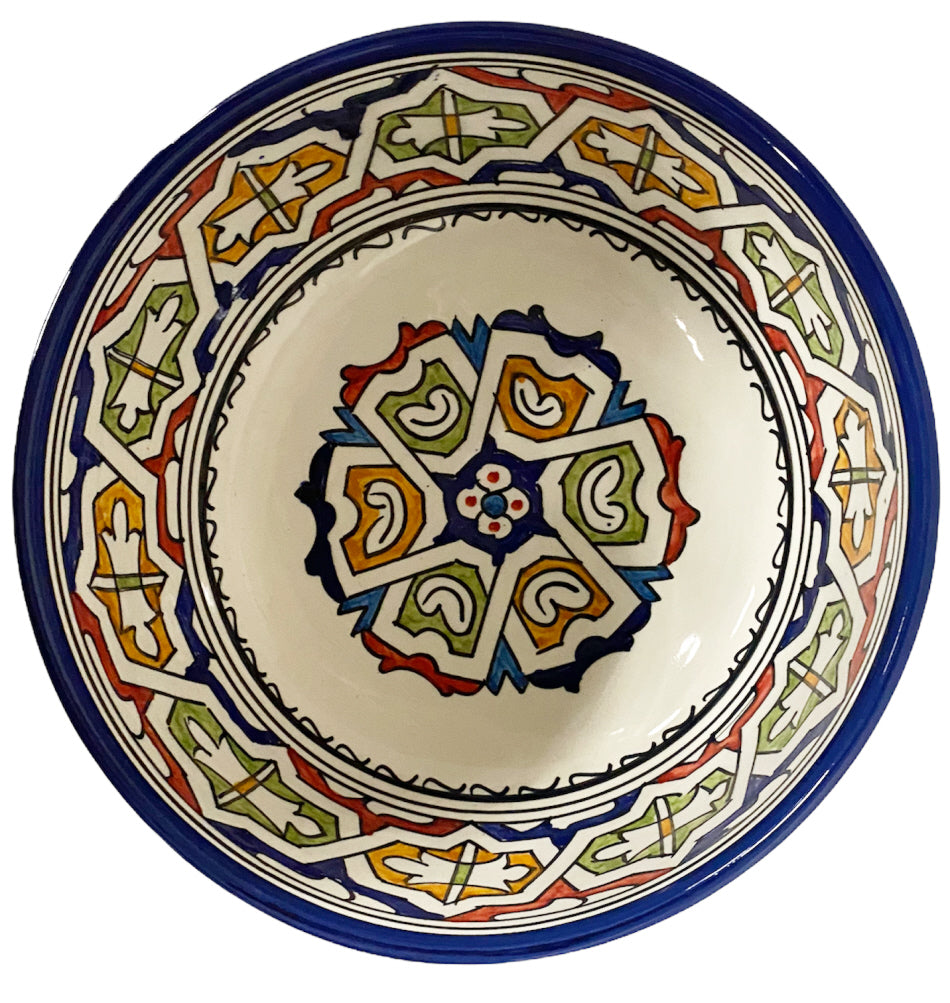 Bol en céramique marocaine de Fès