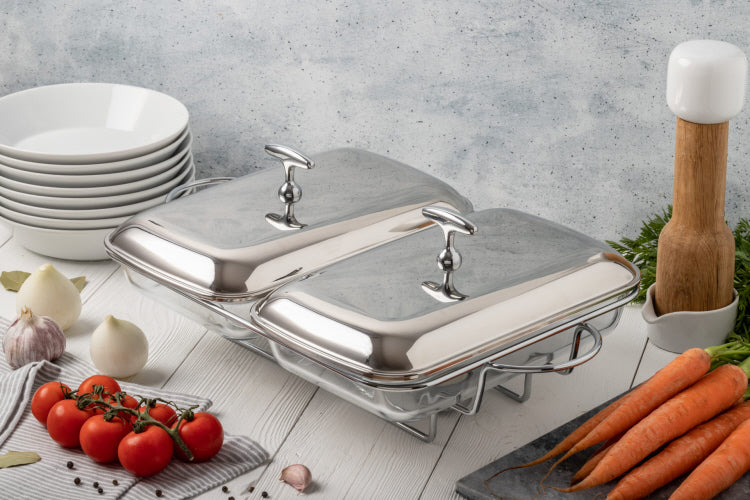 Chafing Dish - Speisewärmer 2x 1,8L
