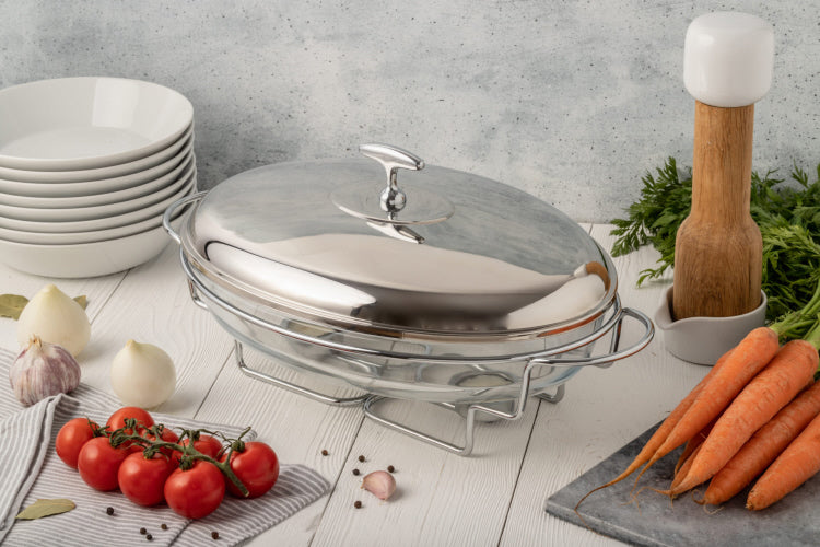 Chafing Dish oval – Speisenwärmer 3.2L