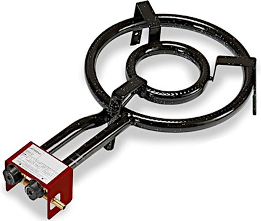 Double Gas Hob Gas Burner - Paella Burner 58 X 35 Cm