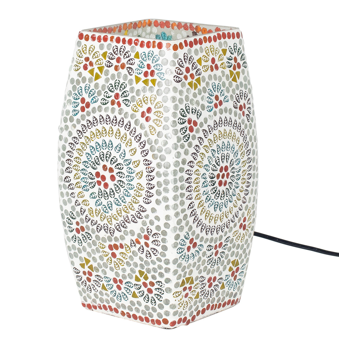 Gecraqueleerd Mozaïek Lamp 17x17x31 cm